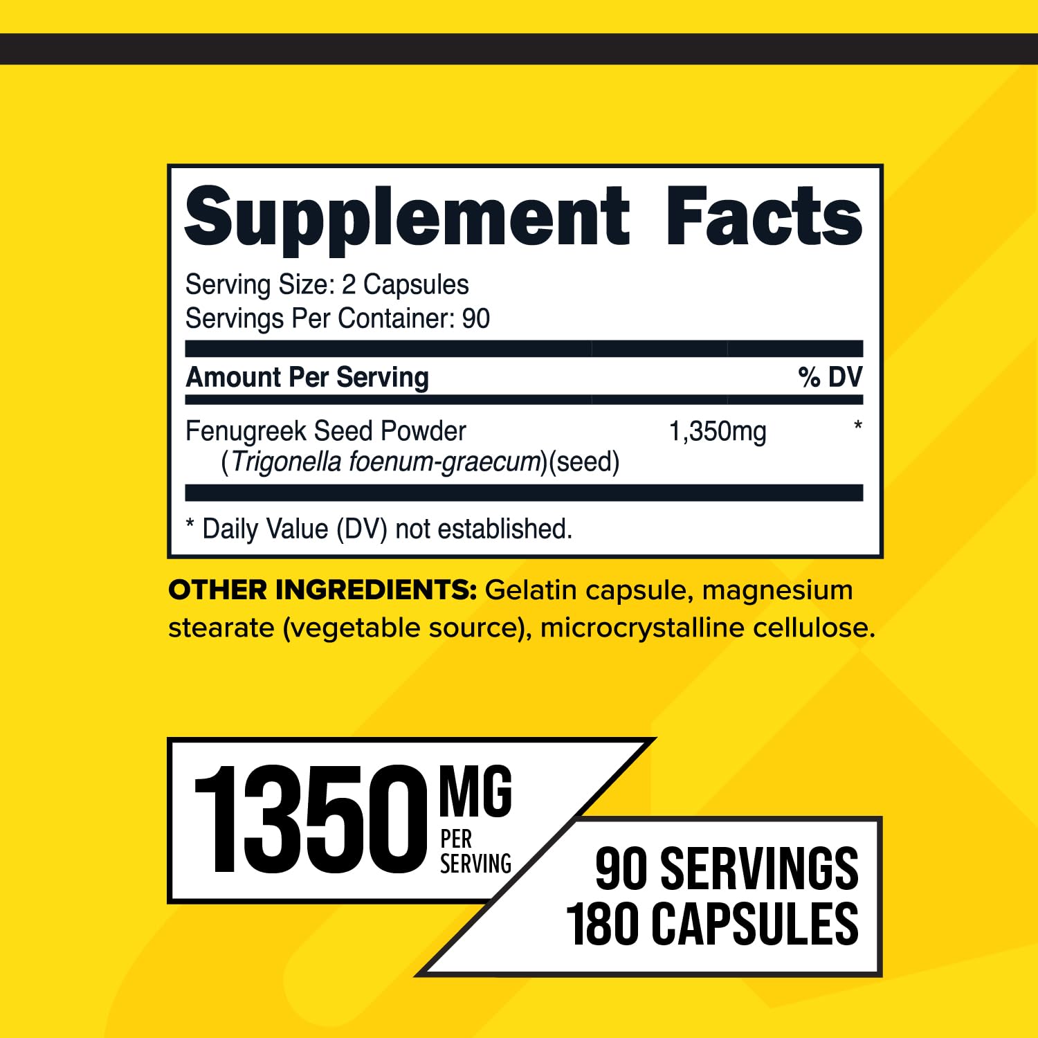 Primaforce capsules fenugrec prêtes à être prises pour un dosage simple.
