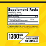 Primaforce capsules fenugrec prêtes à être prises pour un dosage simple.