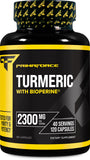 Primaforce Curcuma Bioperine – bouteille et capsules faciles à intégrer dans votre routine.