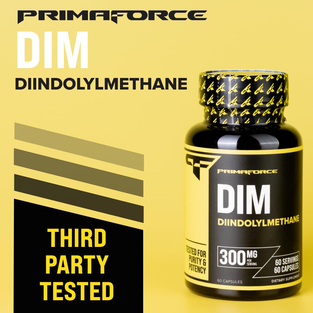 Primaforce DIM, présence de BioPerine améliorant l'absorption.