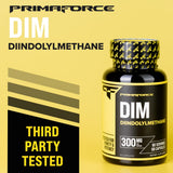 Primaforce DIM, présence de BioPerine améliorant l'absorption.