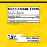 Primaforce L-Glutamine, pot 1500 g, réutilisable et économique sur le long terme