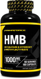 Primaforce HMB, bouteille de 180 capsules, soutien potentiel à l'entraînement.