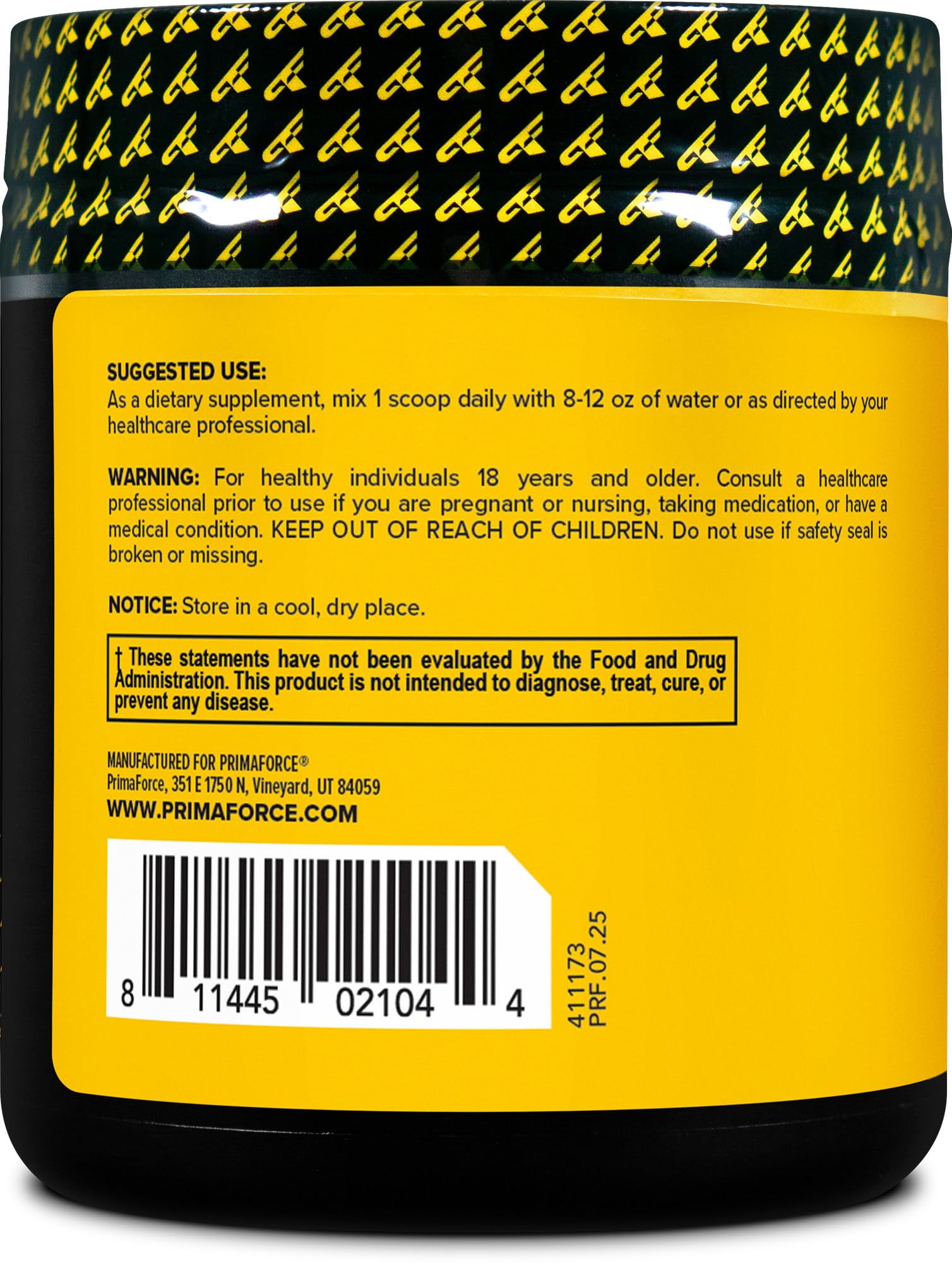 Primaforce HMB bouteille 200 g, format pratique pour soutenir vos habitudes quotidiennes.