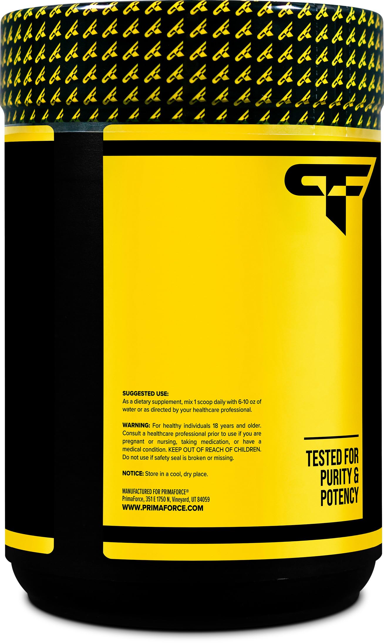 Primaforce L-Citrulline Malate poudre fine prête à être mélangée.