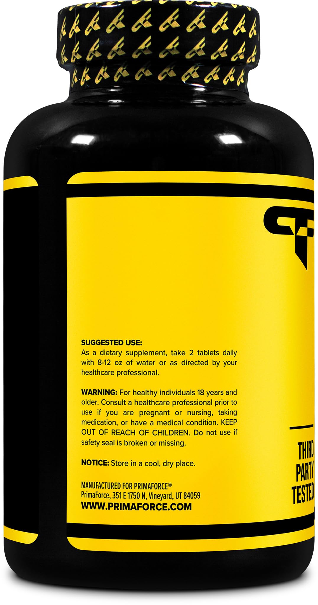 Primaforce L-Citrulline – tests indépendants ISO assurant traçabilité et pureté.