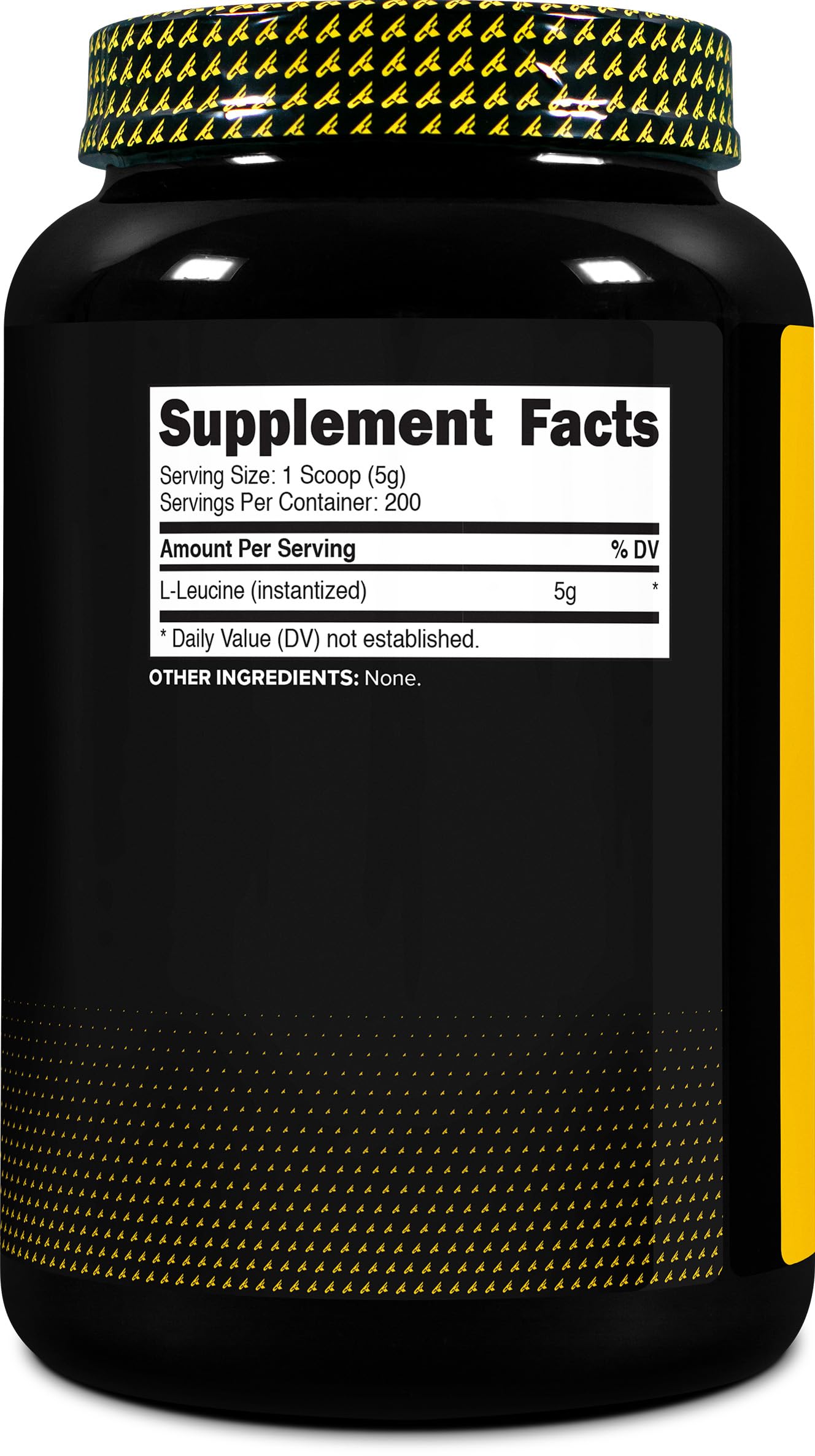 Primaforce L‑Leucine en poudre dans un bol mesuré, apport précis après l'effort.