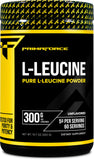 Poudre Primaforce L‑Leucine pure dans le pot prête à être mélangée pour l’entraînement