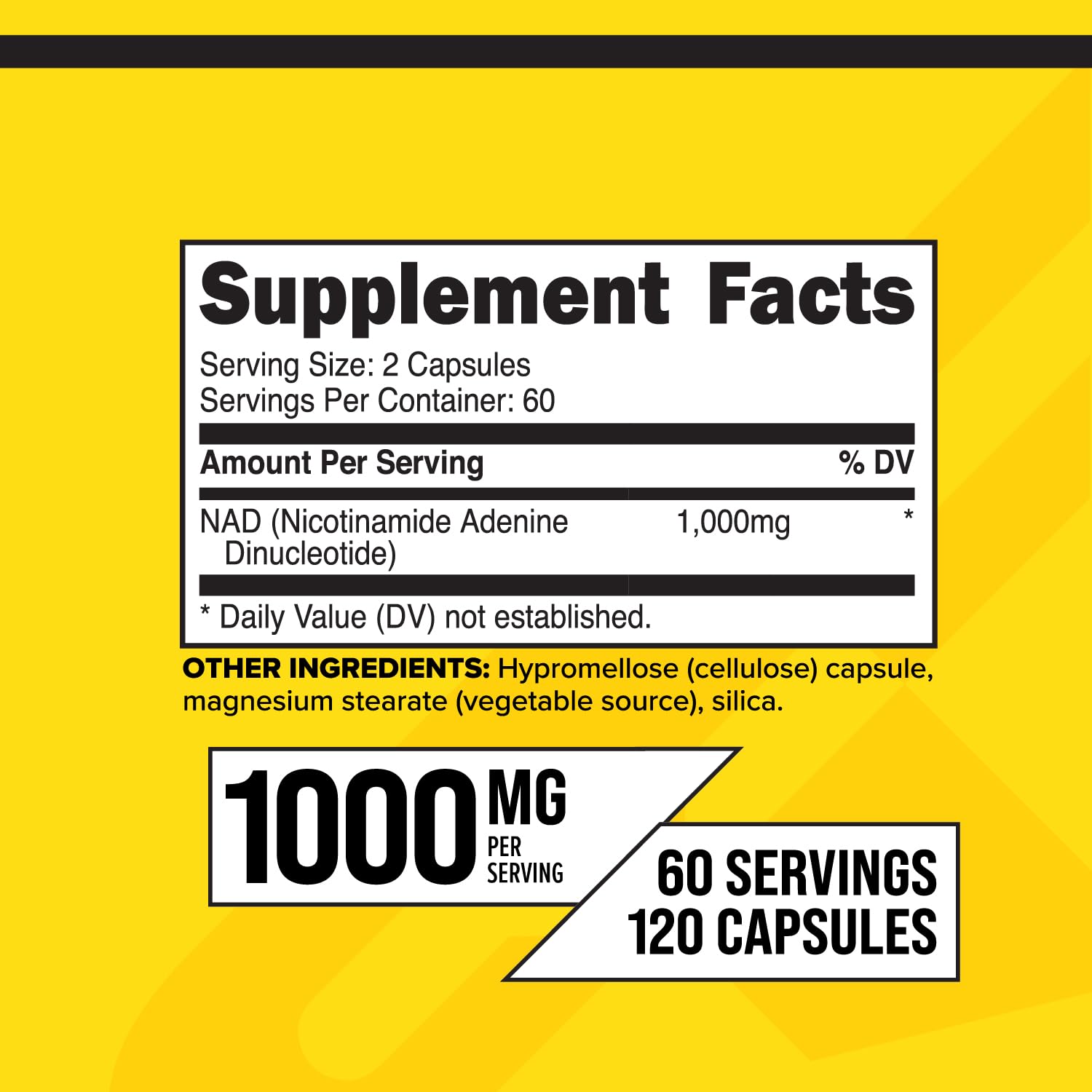 Primaforce NAD+ – Capsules faciles à prendre pour une routine quotidienne.