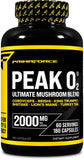 Primaforce Peak O2 capsules montrant le mélange puissant pour endurance et énergie pendant l’entraînement.