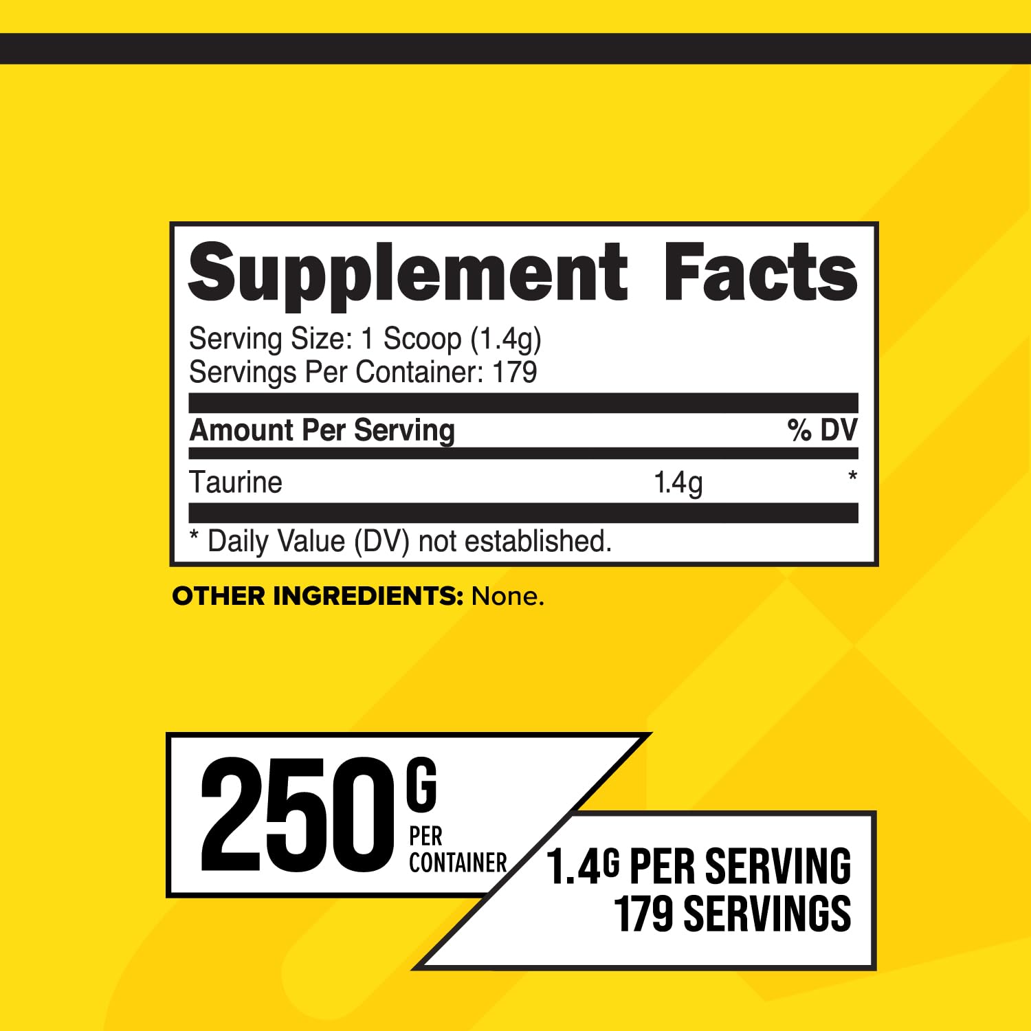 PrimaForce Taurine Poudre – doseur inclus, facilite le dosage quotidien.