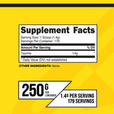 PrimaForce Taurine Poudre – doseur inclus, facilite le dosage quotidien.