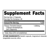 Primaforce Tribulus: dose de 1500 mg par portion, soutien potentiel à la routine