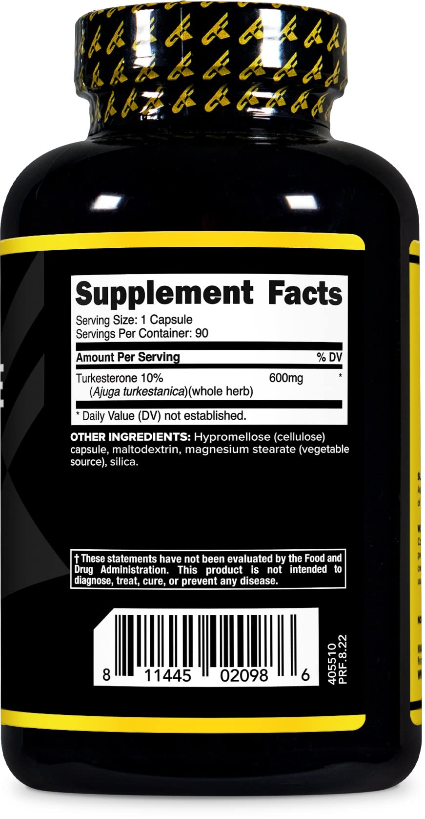 Contrôle qualité ISO indépendant garantit la pureté et la sécurité du Turkesterone.