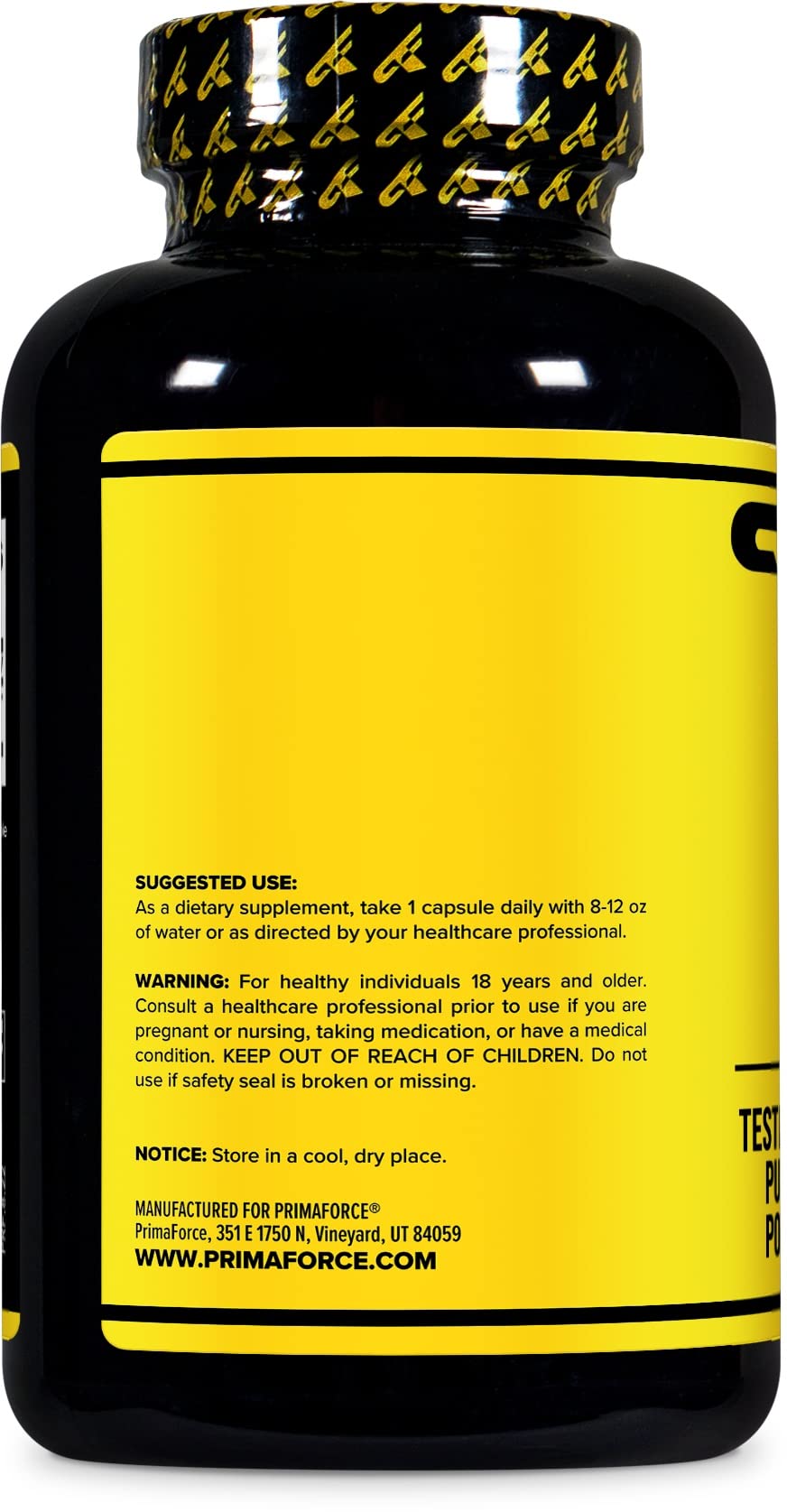Dosage quotidien Primaforce Turkesterone, soutien potentiel pour votre routine.
