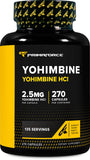 Primaforce Yohimbine HCl 2,5 mg capsules: capsule nette et dosage flexible.