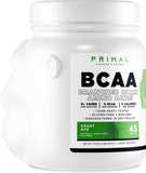 Arôme pomme verte de Primal BCAA Grand Singe pour une boisson rafraîchissante.