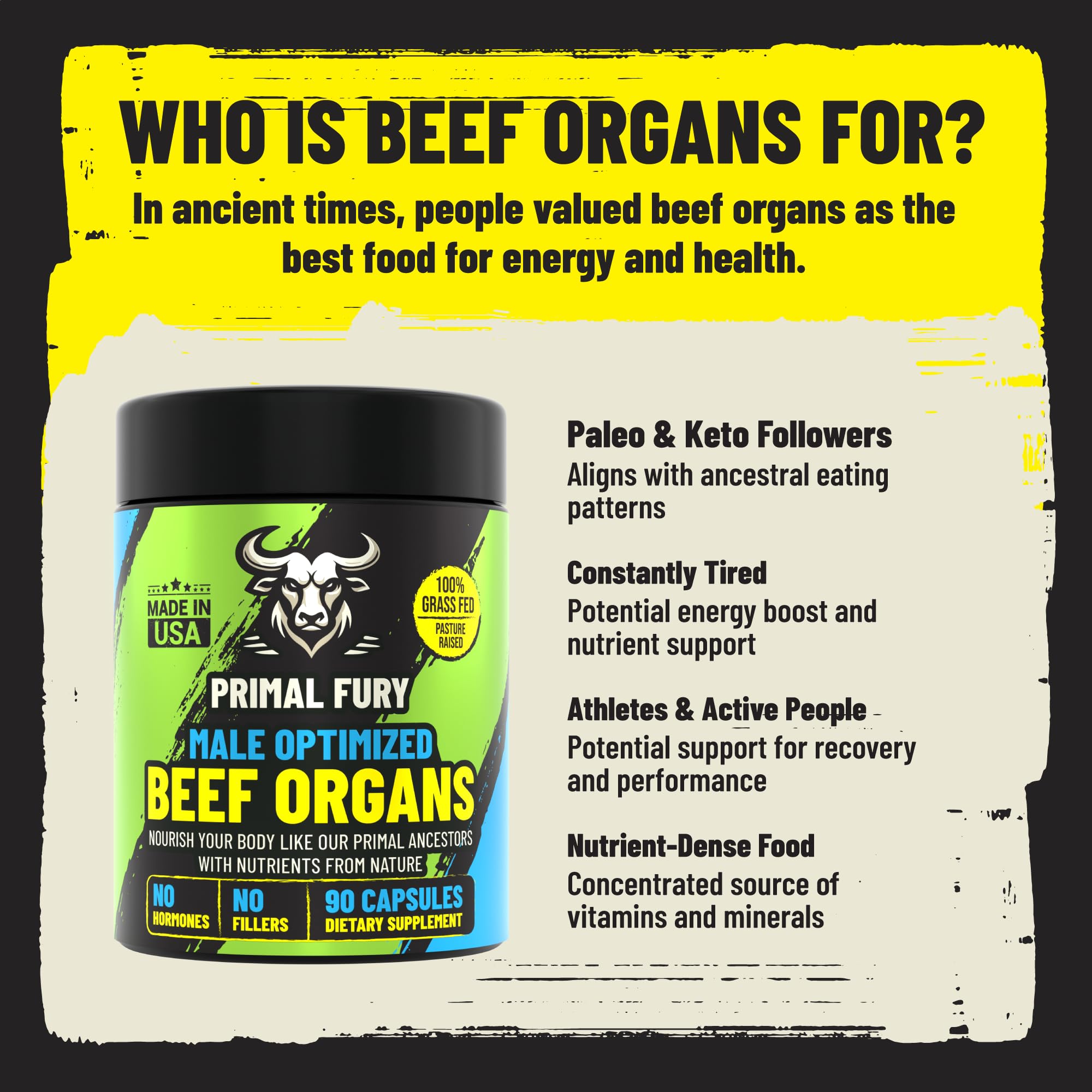 PRIMAL FURY : Cœur de bœuf, énergie et vitalité au quotidien.