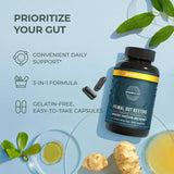 Primal Harvest Gut Restore: soutien immunitaire grâce à une flore intestinale équilibrée.