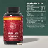 Primal Harvest Liver : capsule visible, soutien potentiel à la digestion et à la santé du foie.