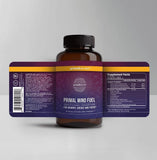 Capsules Primal Mind Fuel en gros plan pour énergie mentale et focus.