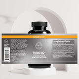 Primal Harvest NAD+ démontrant l’action sur les mitochondries et l’énergie.