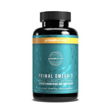 Primal Harvest Omega3: gélules dans une bouteille pratique pour le quotidien.
