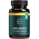 Primal Harvest Probiotiques - bouteille 30 capsules pour soutien digestif quotidien