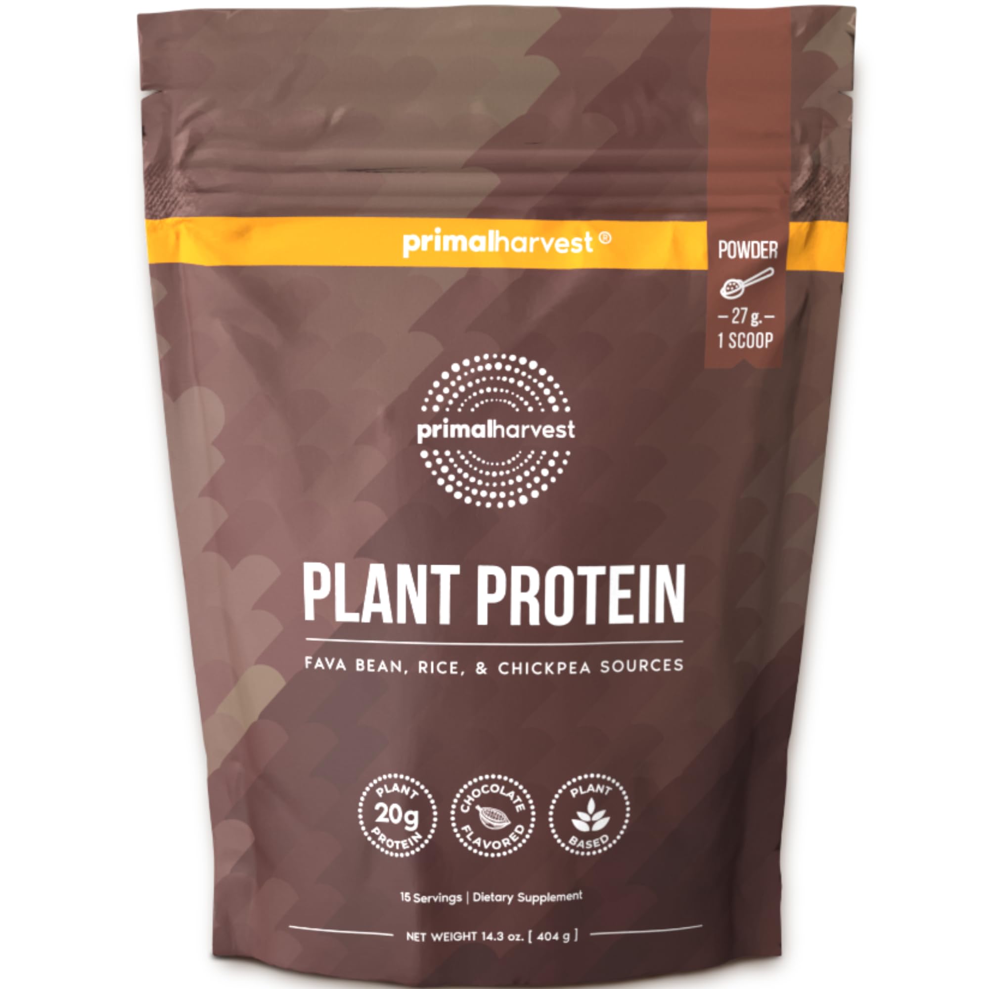 Poudre protéinée Primal Harvest chocolat, prête à mélanger pour un apport protéique pratique