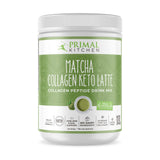 Primal Kitchen Matcha Collagen Keto Latte - poudre: énergie matinale sans sucre avec collagène.