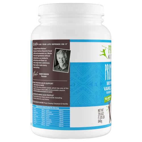 Primal Kitchen Primal Fuel vanille-noix-de-coco-melange cafe lait rapide