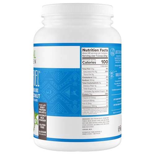 Primal Kitchen Primal Fuel vanille-noix-de-coco-portion pratique pour snack post-entraînement