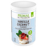 Primal Kitchen Vanilla Collagen Fuel en poudre, arôme vanille coco, soutien potentiel peau et cheveux