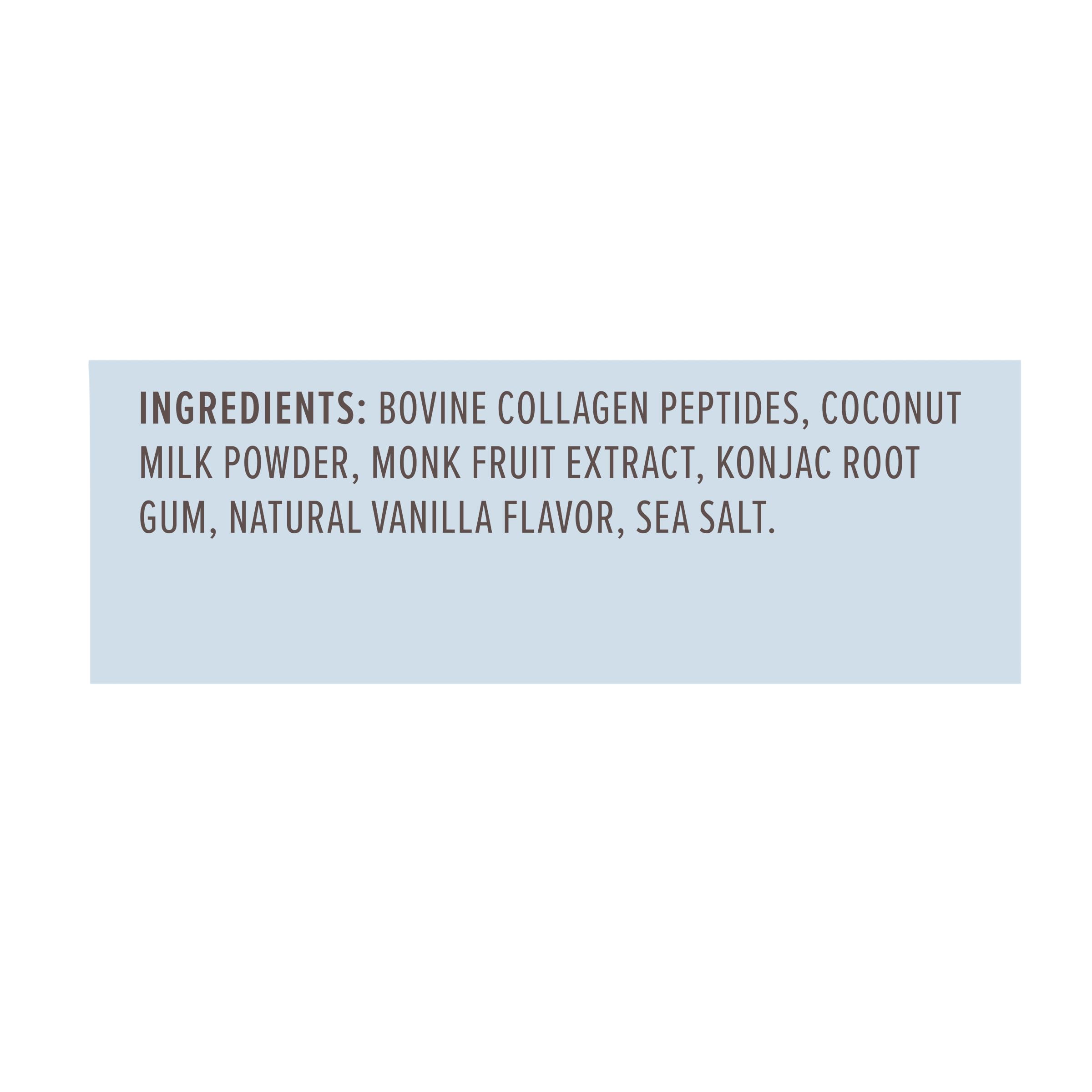Primal Kitchen Vanilla Coconut Collagen Fuel pour cuisson et pâtisserie sans lactose.