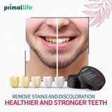 Arôme menthe pur Primal Life Organics, sensation fraîche après brossage.