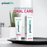 Nano-hydroxyapatite pour reminéralisation des dents, dentifrice Primal Life Organics