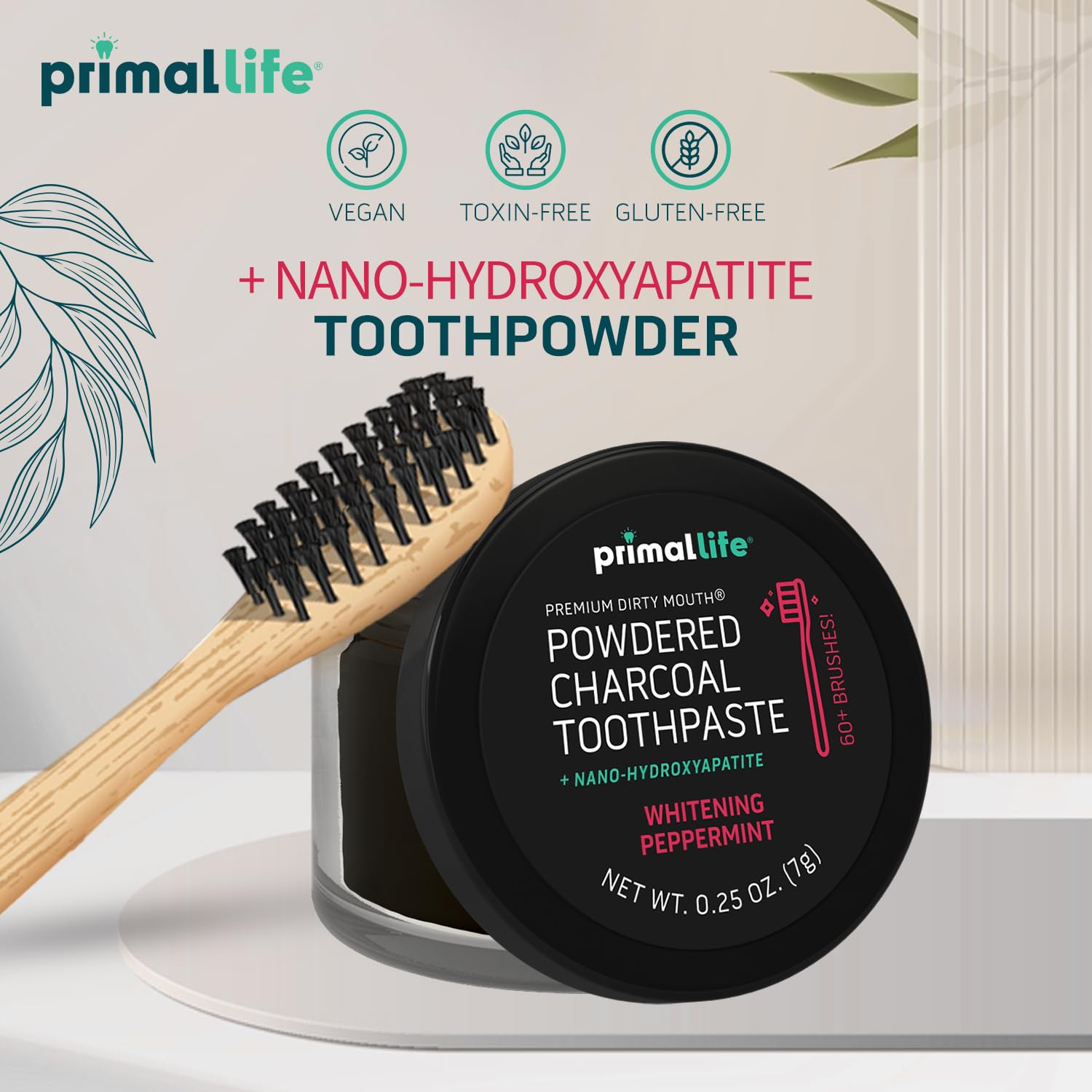 Primal Life Organics ingrédients sans fluorure et sans conservateurs