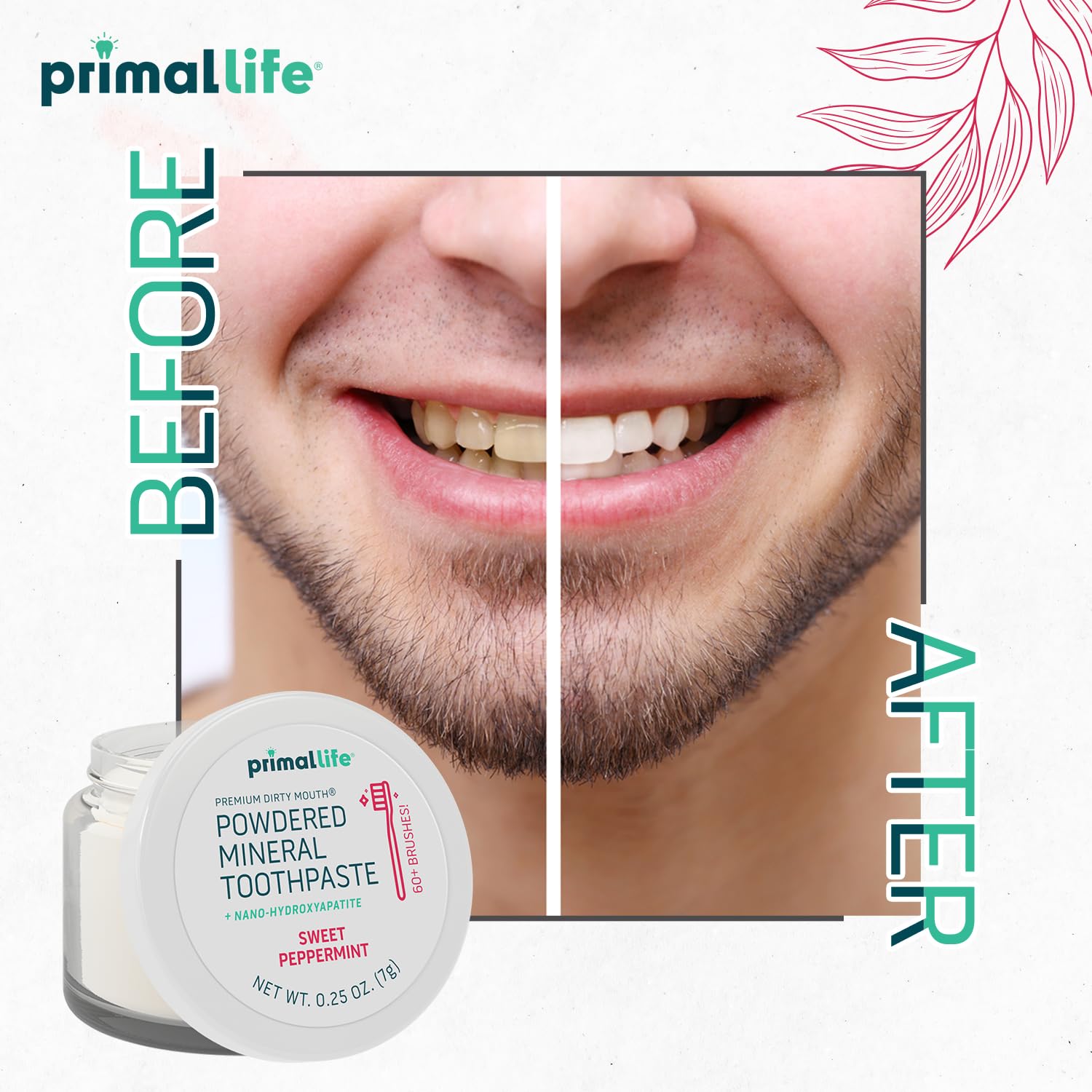 Base minérale Dirty Mouth avec kaolin et bentonite pour une sensation naturelle