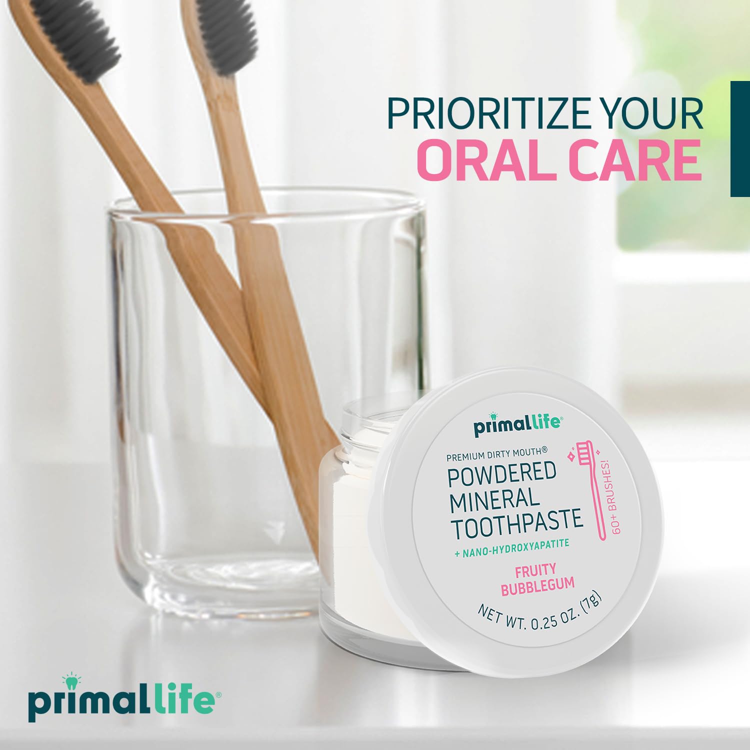 Dirty Mouth de Primal Life Organics offre une bouche fraîche.