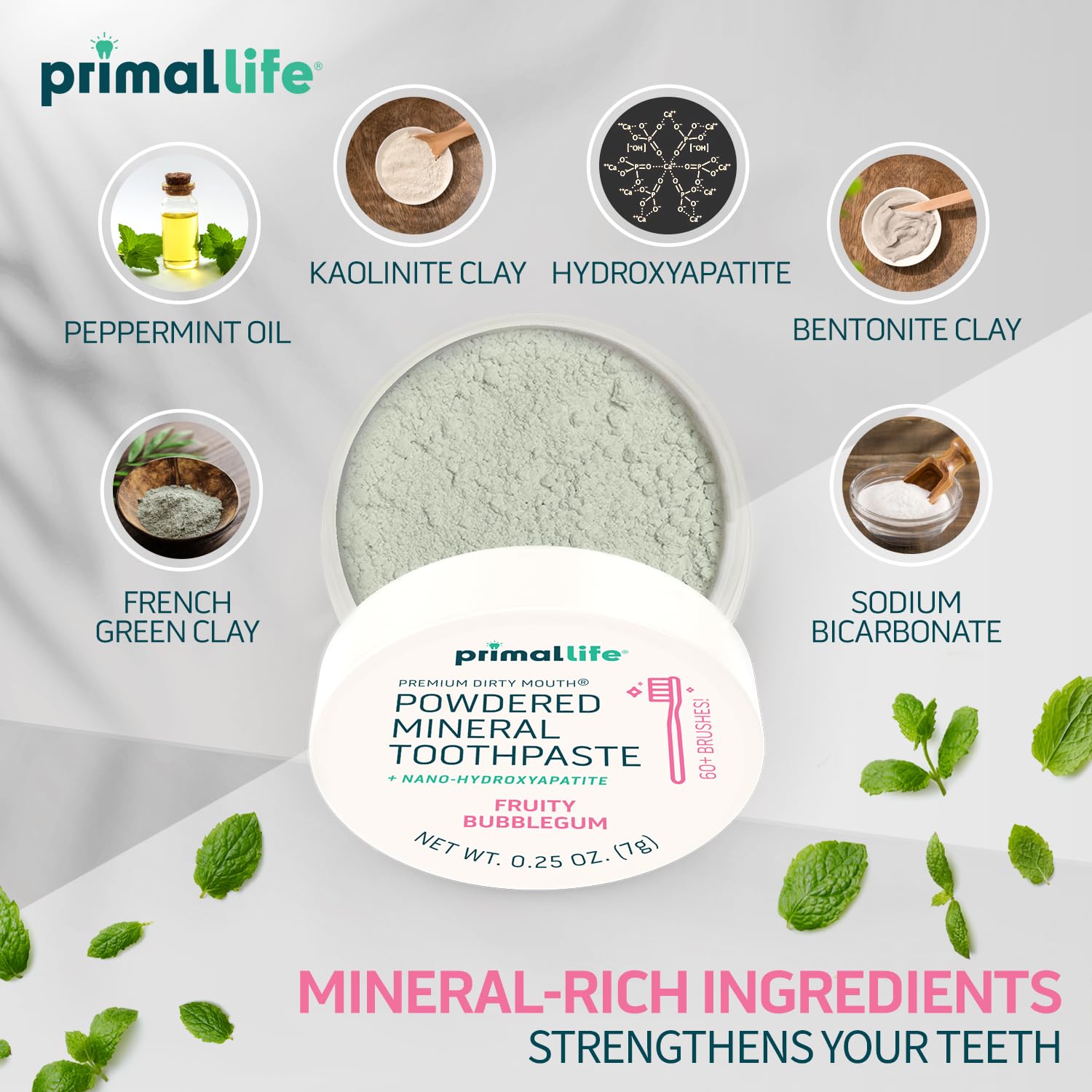 Texture veloutée de Dirty Mouth de Primal Life Organics pour une application douce.