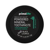 Poudre dentifrice hydroxyapatite Primal Life Organics pour dents fortes.