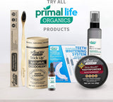 Gum Drops Primal Life Organics, huiles essentielles d’arbre à thé et menthe pour un souffle frais.