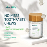 Pastilles dentifrice Menthe polie, pratique pour les voyages.