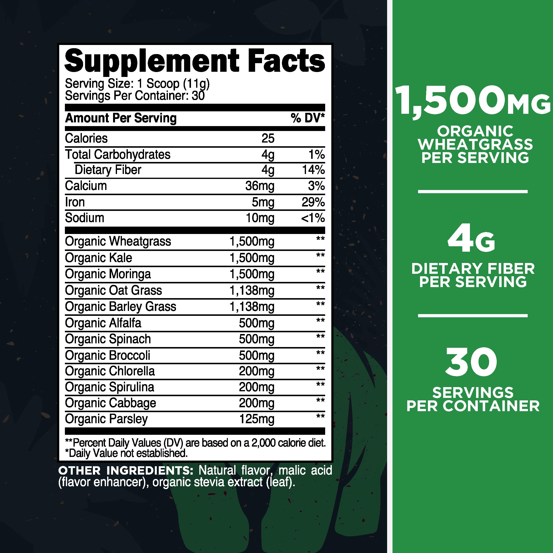 Poudre Primal Organic Super Greens et dose – dosage facile pour une routine saine