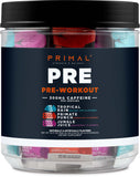 Primal PRE sachets Tropical Rain, énergie rapide pour l'entraînement.
