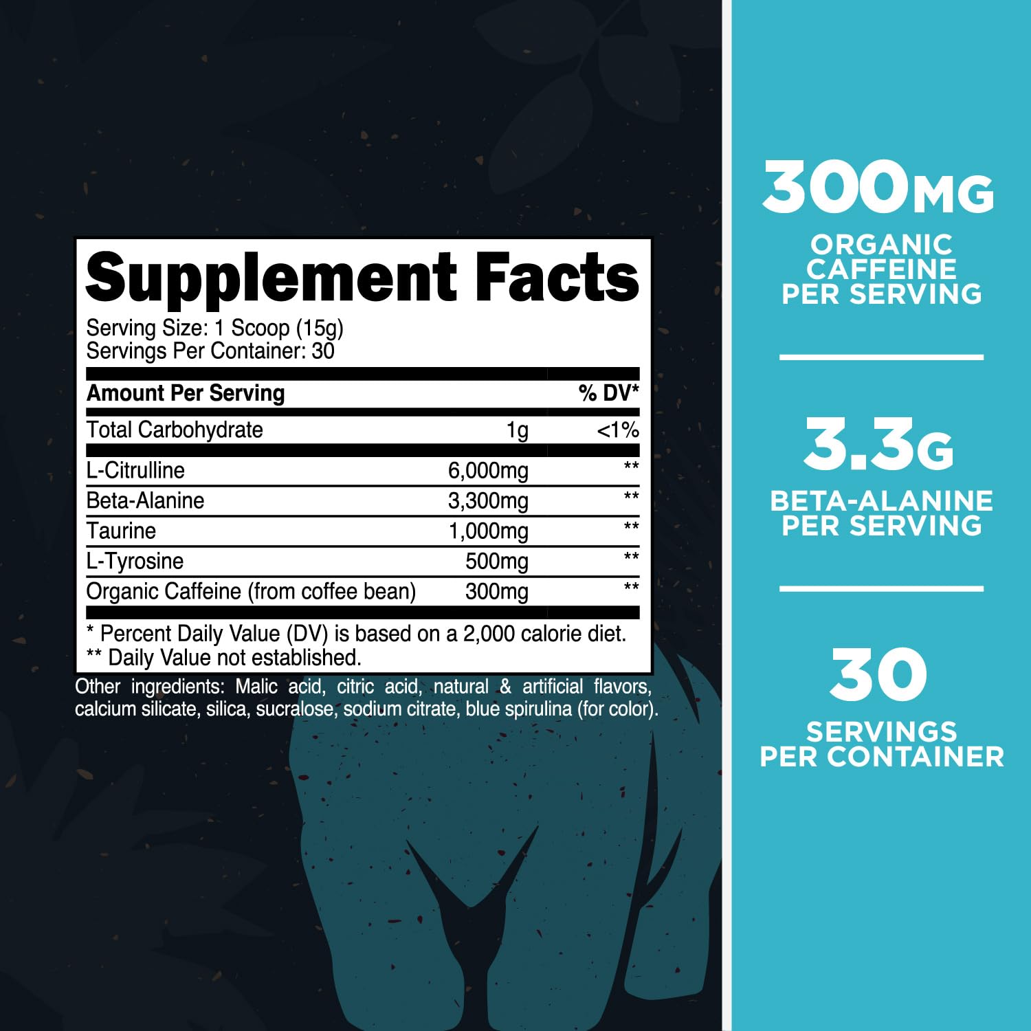Cuillère-dose Primal assure un dosage précis pour un boost rapide.