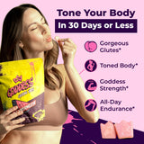 Dose idoine de Primal Queen Goddess Creatine Gummies, facilite le suivi quotidien.