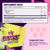 Label laboratoire et traçabilité des Primal Queen Goddess Creatine Gummies garantissent contrôle qualité.