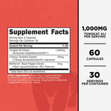 Capsules Primal Tongkat Ali fermées, format pratique