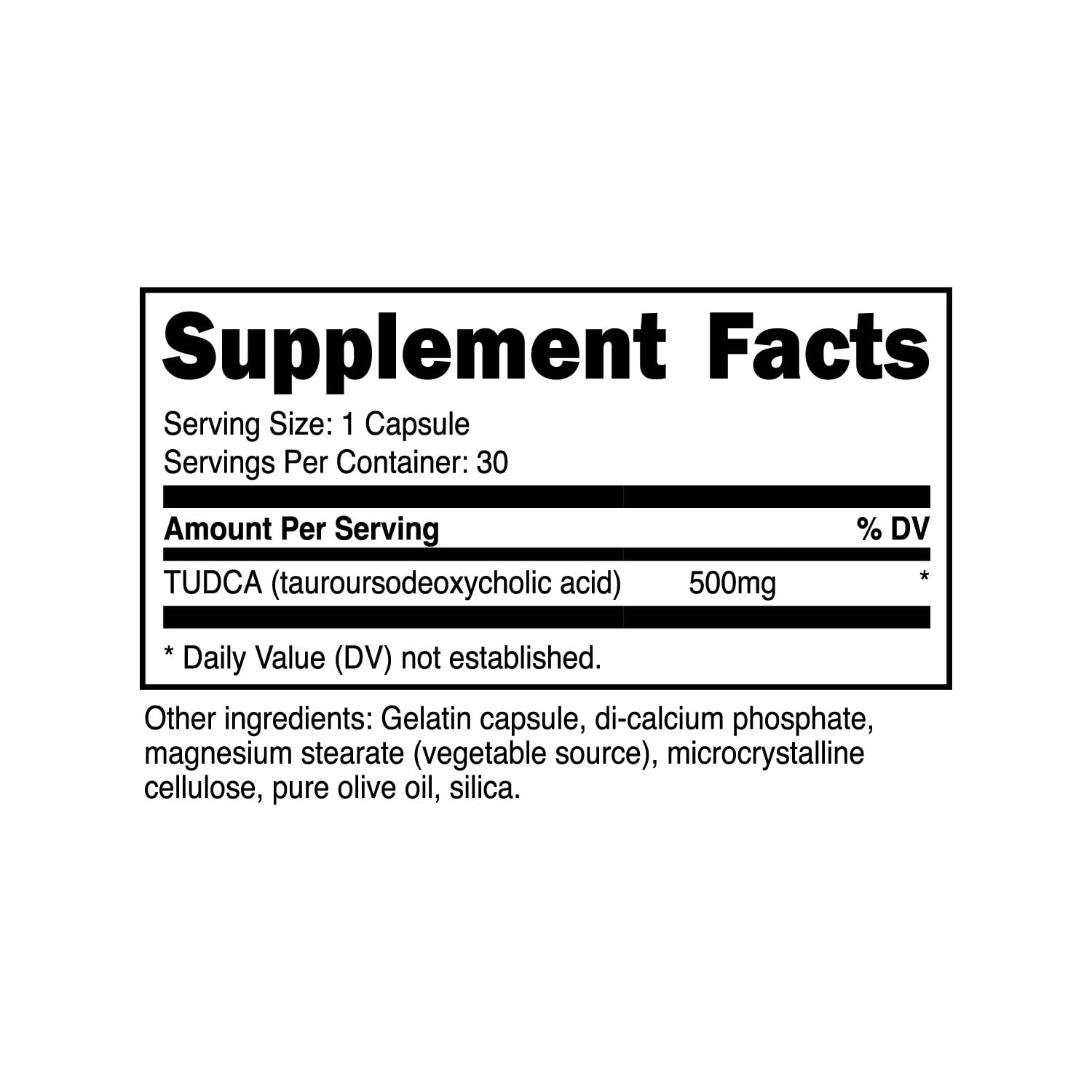 Primal Tudca: capsules faciles à prendre pour une routine quotidienne.